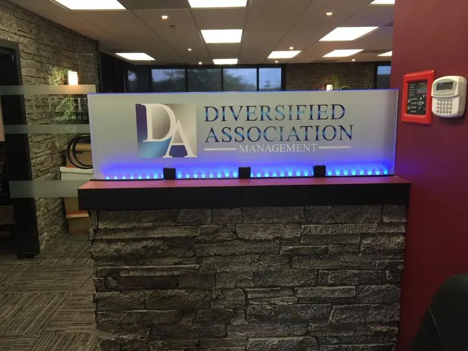 Acrylic Signs customer work by Tennessee Sign Company