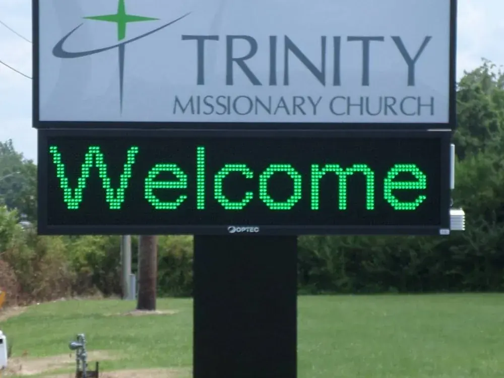 Electronic Signs customer work by Tennessee Sign Company