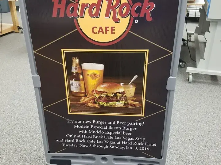 Portable Signs customer work by Tennessee Sign Company